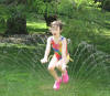 jumping through sprinkles